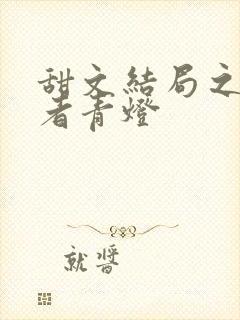 甜文结局之后作者青灯封面