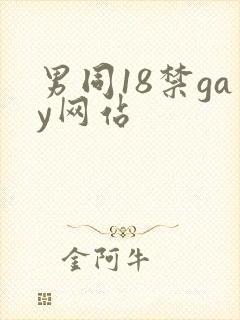 男同18禁gay网站