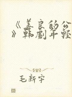 《善良的公与媳》韩剧年轻的儿媳妇