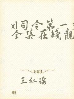 xl司令第一季全集在线观看免费播放高清