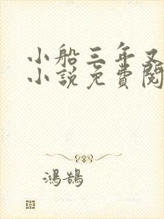 小船三年又三年小说免费阅读