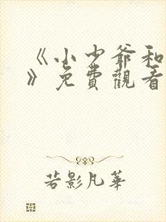 《小少爷和女佣》免费观看全集