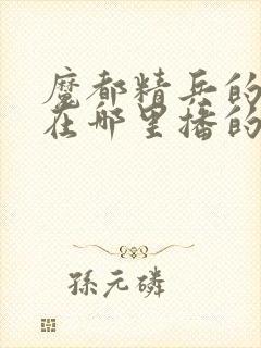 魔都精兵的奴隶在哪里播的