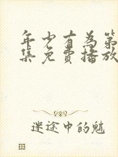 年少有为第08集免费播放封面