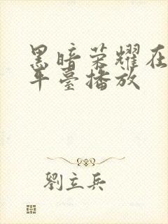 黑暗荣耀在哪个平台播放