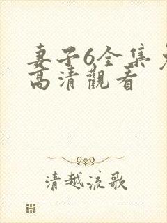 妻子6全集免费高清观看