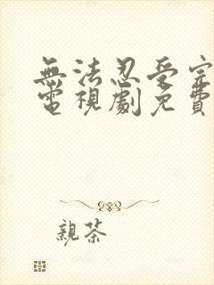 无法忍受完整版电视剧免费高清韩剧