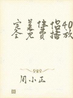完美伴侣40集全免费播放