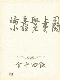 娇妻与上司韩燕小说免费阅读全文