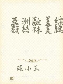 亚洲欧美综合另类丝袜美腿