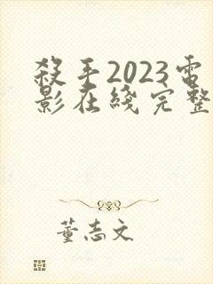 杀手2023电影在线完整观看