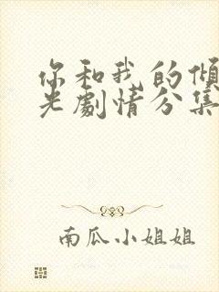 你和我的倾城时光剧情分集