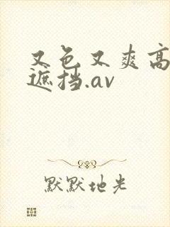 又色又爽高清无遮挡.av