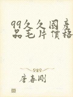 99久久国产精品毛片价格色大师封面
