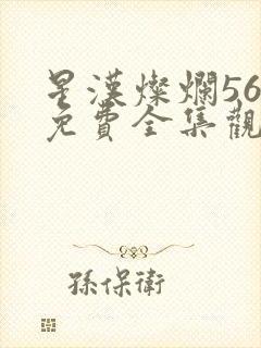 星汉灿烂56集免费全集观看