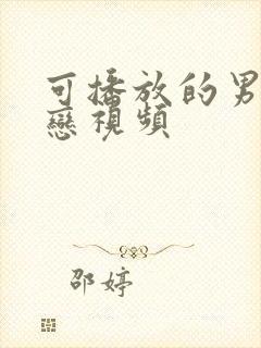 可播放的男同性恋视频