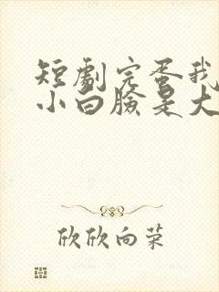 短剧完蛋我养的小白脸是大佬