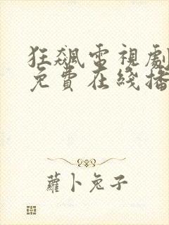 狂飙电视剧全集免费在线播放封面