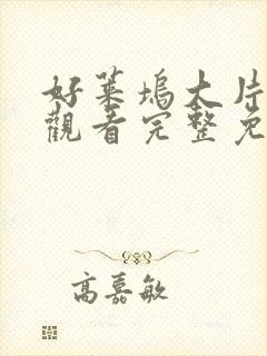 好莱坞大片在线观看完整免费观看国语