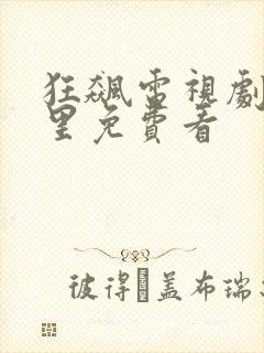 狂飙电视剧在哪里免费看