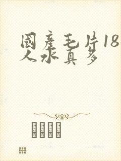 国产毛片18女人水真多
