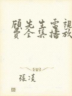顾先生电视剧免费全集播放封面