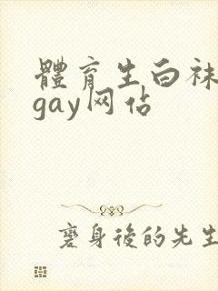 体育生白袜出精gay网站