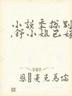 小说季总别虐了,舒小姐已嫁人阅读