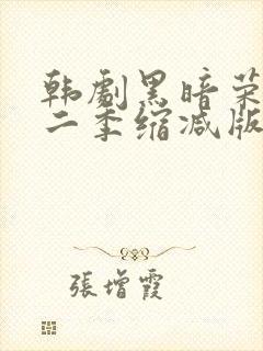 韩剧黑暗荣耀第二季缩减版封面