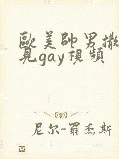 欧美帅男撒尿可见gay视频
