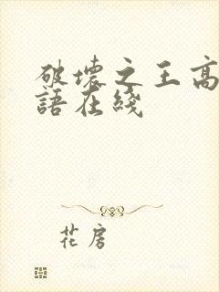 破坏之王高清国语在线
