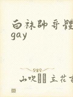 白袜帅哥体育生gay