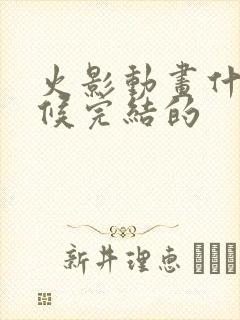 火影动画什么时候完结的