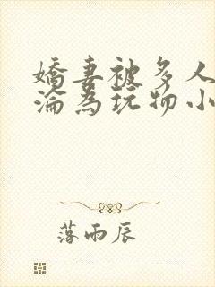 娇妻被多人调教沦为玩物小说
