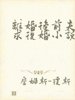 离婚后前夫哭着求复婚小说免费阅读无弹窗