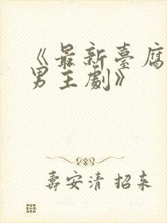 《最新台腐剧双男主剧》