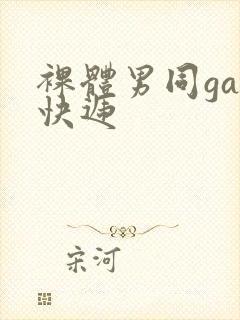 裸体男同gay快递