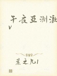 午夜亚洲激情av