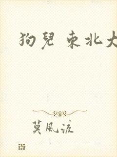 狗儿 东北大炕