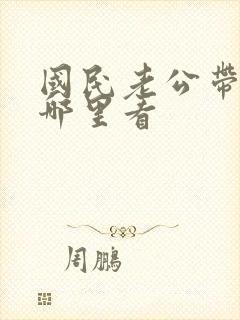 国民老公带回家哪里看