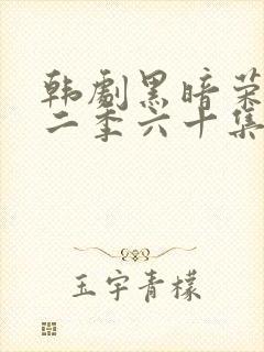 韩剧黑暗荣耀第二季六十集