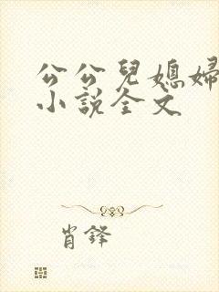 公公儿媳妇苏晴小说全文封面
