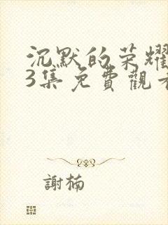 沉默的荣耀第33集免费观看