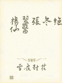 杨翠张冬绝世小仙医