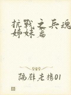 抗战之兵魂传说姊妹篇封面