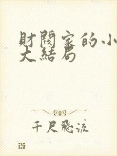 财阀家的小儿子大结局