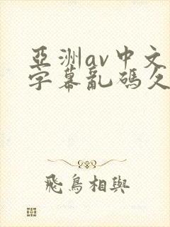 亚洲av中文字字幕乱码久久