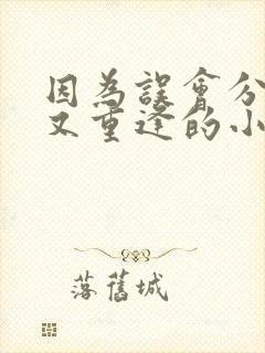 因为误会分开后又重逢的小说