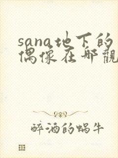 sana地下的偶像在哪观看封面