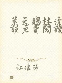 叶天赐林清浅小说免费阅读